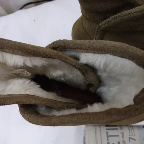 Women's Size 8.5 Very Volatile  Faux Fur & Leather 3.5" Heel Ankle Boots - Picture 2 of 7